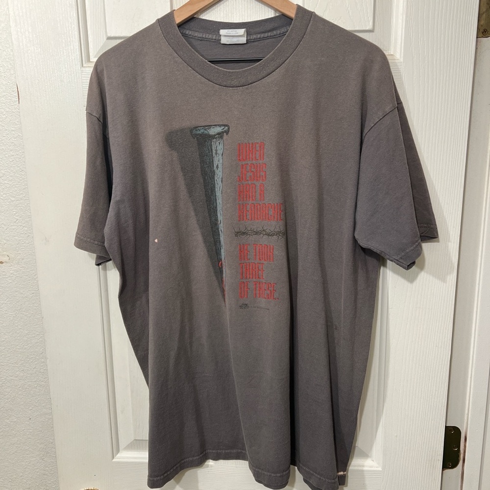 Vintage 90s Jesus T-shirt